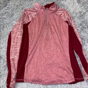 Danskin size lg quarter zip